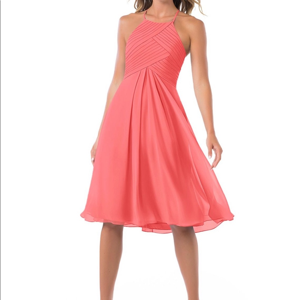Azazie Coral dress